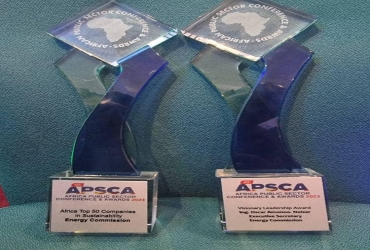 ENERGY COMMISSION RECOGNIZED AT THE 4TH AFRICA PUBLIC SECTOR CONFERENCE AND AWARDS (APSCA) IN NAIROBI, KENYA