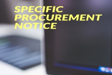 SPECIFIC PROCUREMENT NOTICE